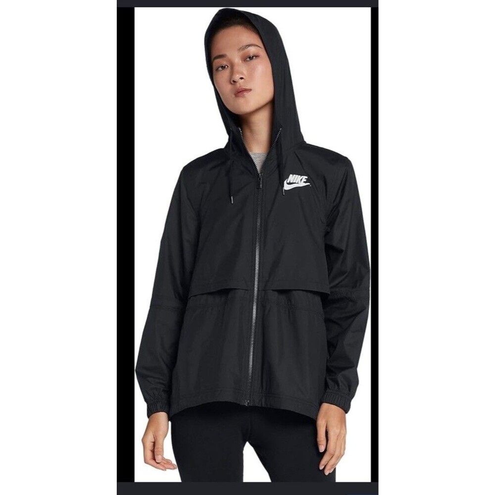 Nike Women’s Repel Essential Windbreak Rain Jacket Sz M